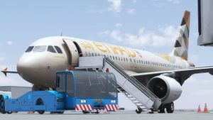 [4K] ETIHAD livery for FENIX A320 thumbnail 4