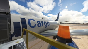 [4K] PMDG 737-700BDSF Azul Cargo (FICTIONAL) thumbnail 3