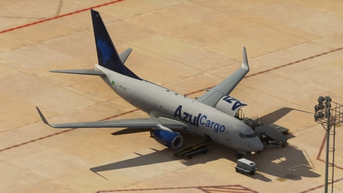 [4K] PMDG 737-700BDSF Azul Cargo (FICTIONAL)