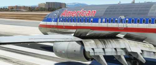 737-700 American Airlines Pack (N850NN - 2015) Clean and Dirty