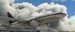 737-700 Delta Air Lines 2 liveries pack thumbnail 2