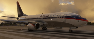 737-700 Delta Air Lines 2 liveries pack thumbnail 3