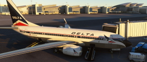 737-700 Delta Airlines Retro (N303WA - 1989) Weathered! thumbnail 10