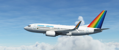 737-700 Transbrasil (PT-TX1 - 90th´s)