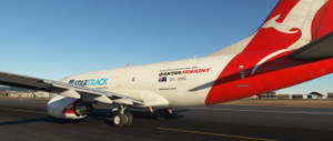 737-700 BDSF Qantas Freight (VH-XMB - 2018) weathered thumbnail 13