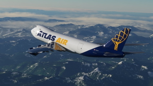 747-8F Atlas Air Qantas Freight  thumbnail 2