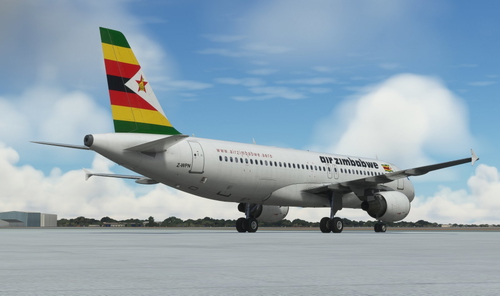 [8K/4K] Air Zimbabwe Fenix A320 livery
