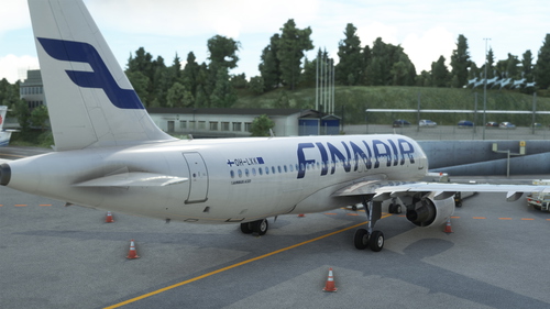 [8K&4K] Fenix Airbus 320 - Finnair OH-LXK