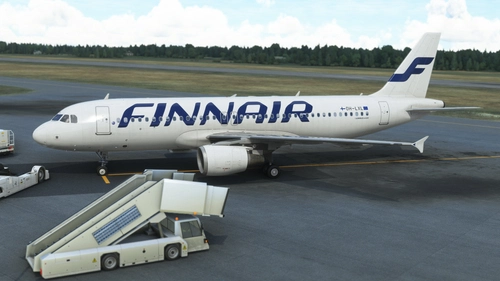 [8K&4K] Fenix Airbus 320 - Finnair OH-LXL