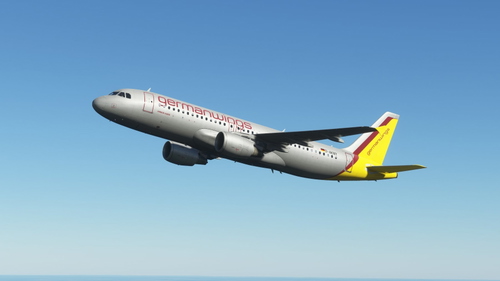 [8K/4K] Germanwings Old D-AKNY/D-AIPX Fenix A320 livery