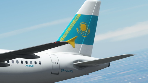 [8K/4K] Government of Kazakhstan UP-A2001 Fenix A320 livery