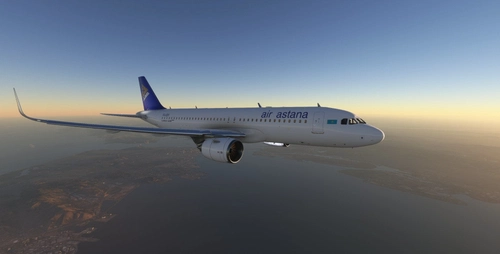 [8K] [A32NX] 【Air Astana】Air Astana Livery