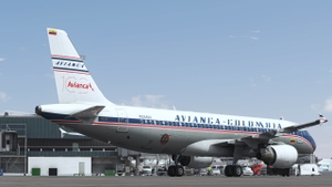 [8K] Avianca N284AV retro livery thumbnail 6
