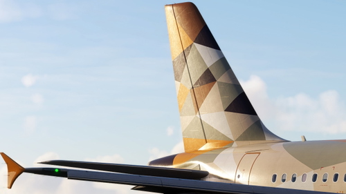 [8K] ETIHAD livery for FENIX A320