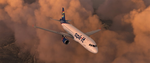 (8K) Fenix A320 | Spirit "Skittles" | N614NK