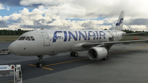[8K&4K] Fenix Airbus 320 - Finnair OH-LXD "Reindeer"