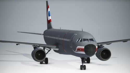 [8K] Fénix A320 - Livrée Grey Shark 