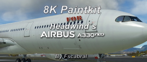 8k Paintkit + white textures for Headwind´s A330-900 Neo  thumbnail 1