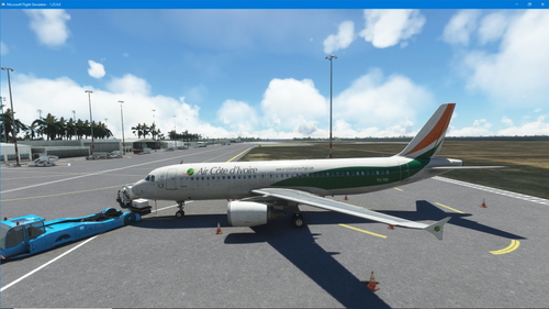 [A320] [8K] Fenix TU-TSV Air Côte d'Ivoire