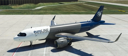 [A320] euroLine Virtual Airline New Livery [Fictional]