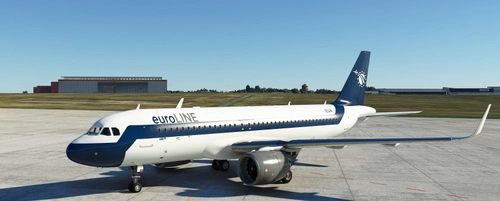 [A320] euroLine Virtual Airline Retro Livery [Fictional]