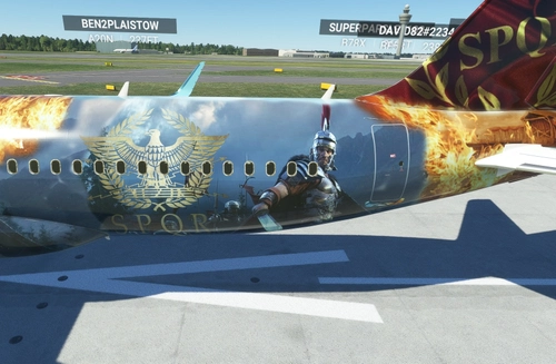 A320neo BIGLOLS ROMAN EMPIRE THEME 