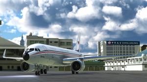 A32NX China Airlines 3B-RGZ Retro Livery thumbnail 2