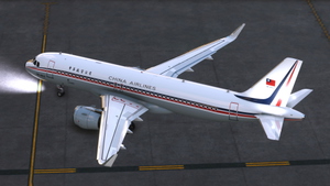 A32NX China Airlines 3B-RGZ Retro Livery thumbnail 1