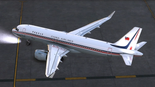 A32NX China Airlines 3B-RGZ Retro Livery