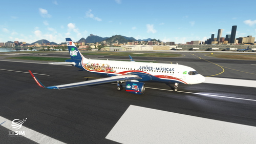 [A32NX] Livery A320neo FlyByWire Aviões e Músicas