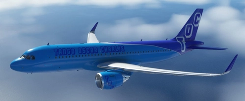 A320neo TangoOscarCharlie livery