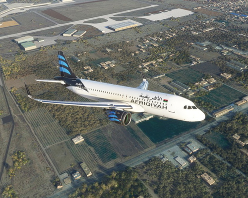 [A32NX] Airbus A320neo Afriqiyah Airways 8K 
