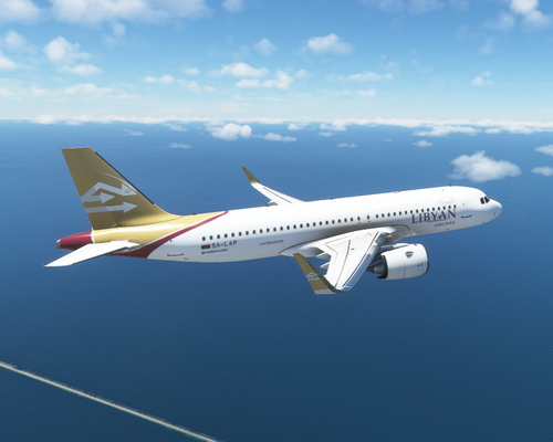 [A32NX] Airbus A320neo Libyan Airlines 8K 