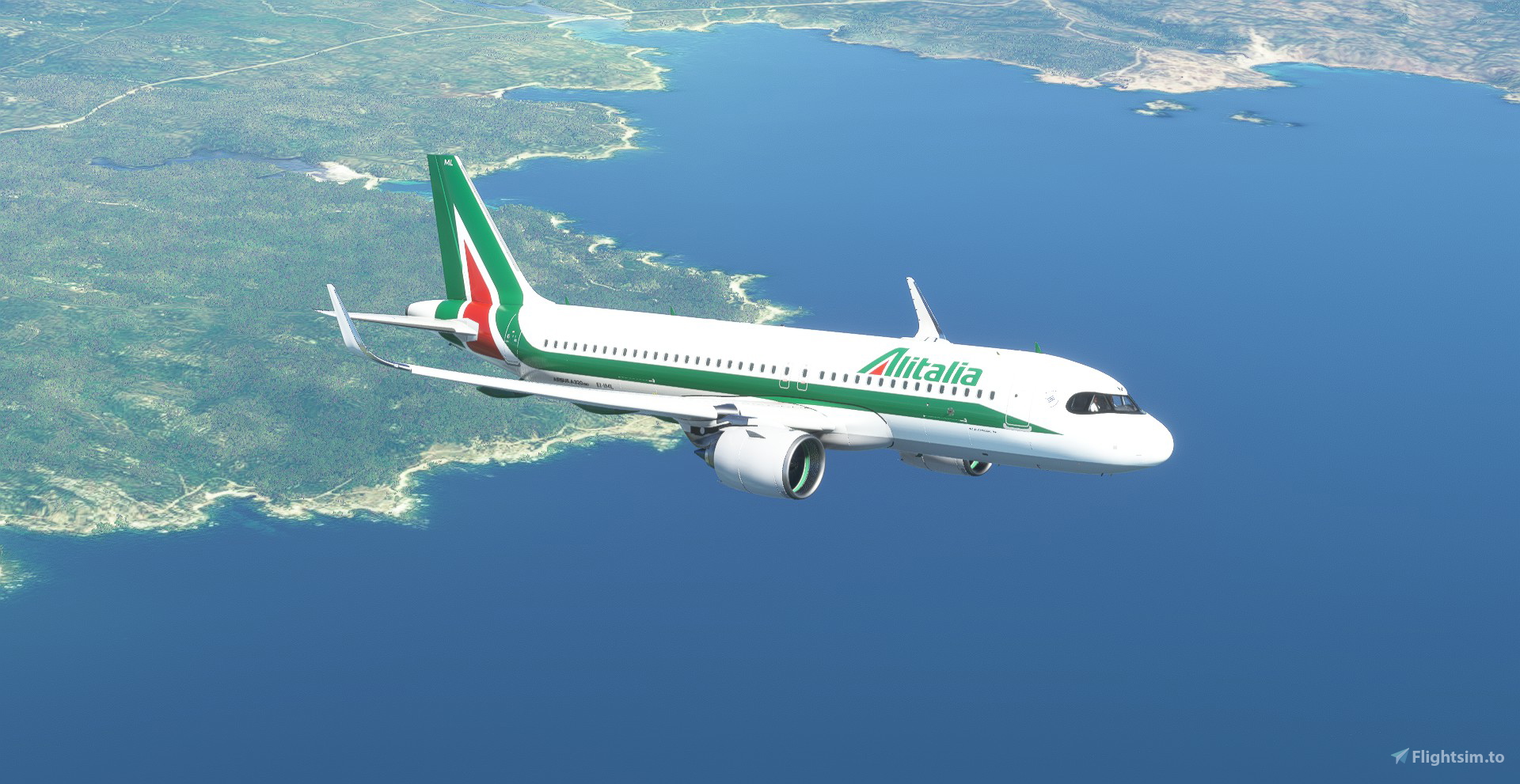 [A32NX] Alitalia "EI-IML" "2010 livery" - Image 1