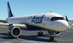 [A32NX] Azul Airlines PR-YVR "Azul 10bravando o Mundo!" thumbnail 1