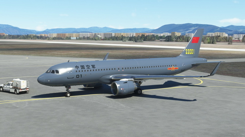 [A32NX] China Air Force livery for A320neo (fictional)