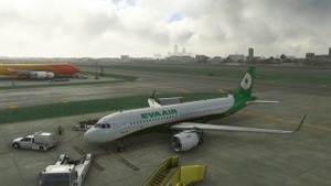 [A32NX] EVA Airline A320Neo Livery [Present Pattern] thumbnail 2