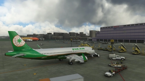 [A32NX] EVA Airline A320Neo Livery [Present Pattern]