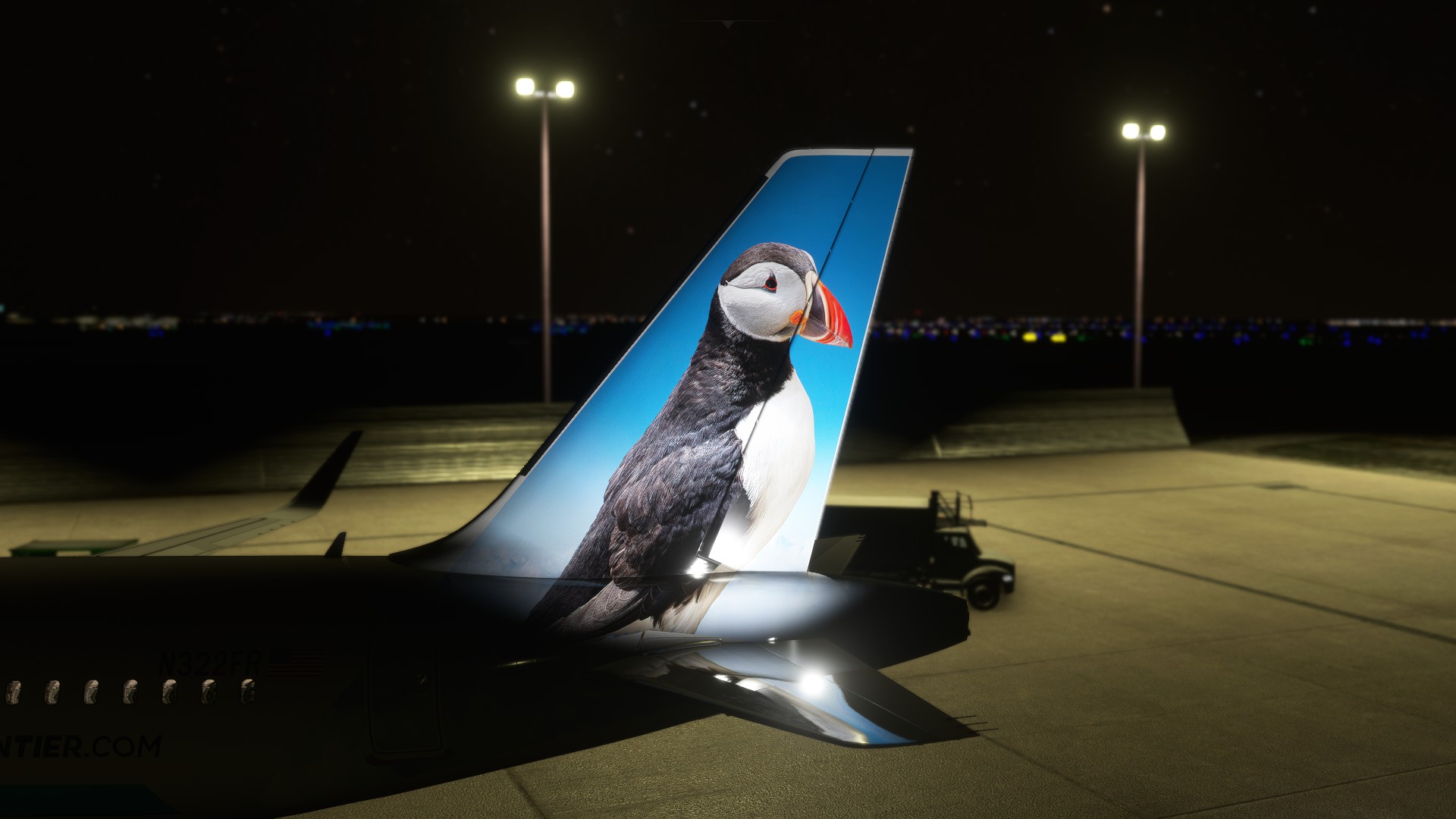 A32NX] Frontier Airlines(Captain The Puffin)[N322FR]8K - Aircraft