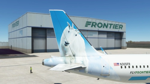 [A32NX] Frontier Airlines(Cliff The Mountain Goat)[N305FR]8K