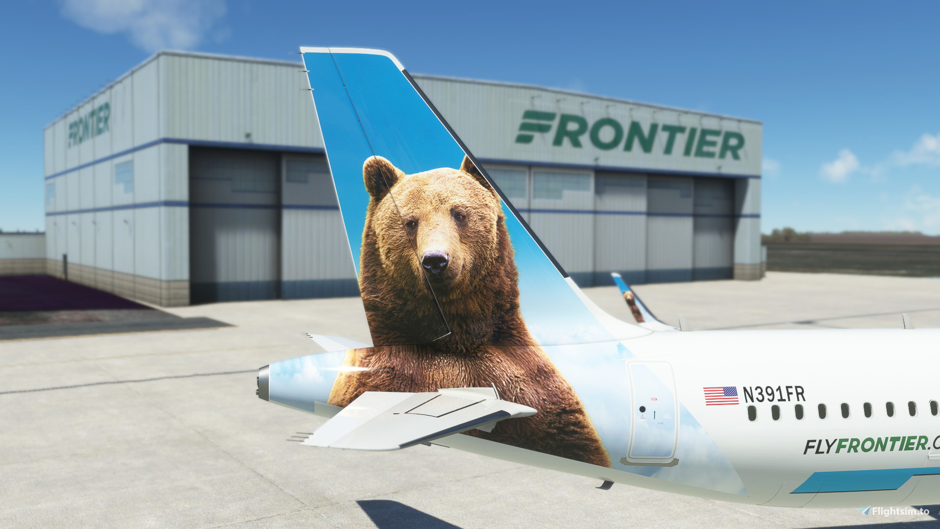 [A32NX]  Frontier Airlines(Grizwald The Bear)[N391FR]8K - Image 1