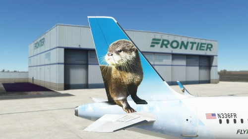 A32NX Frontier Airlines(Rosie The River Otter)[N336FR]8K