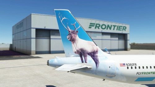 A32NX Frontier Airlines(Ruby The Reindeer)[N360FR]8K
