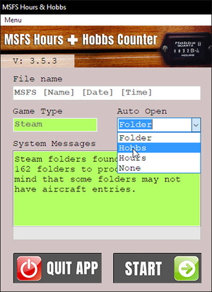 MSFS Hours & Hobbs (for Windows) thumbnail 1