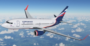 Aeroflot "2010 livery" PMDG B737-700 thumbnail 2