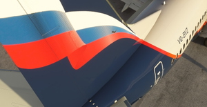 Aeroflot PMDG B737-700 Scimitar winglets thumbnail 7