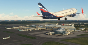 Aeroflot PMDG B737-700 Scimitar winglets thumbnail 9