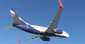 Aeroflot PMDG B737-700 Scimitar winglets thumbnail 14