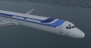 Aerolineas Argentinas 90´s Livery - Fly the Maddog X MD-82 thumbnail 2