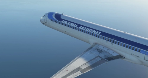 Aerolineas Argentinas 90´s Livery - Fly the Maddog X MD-82